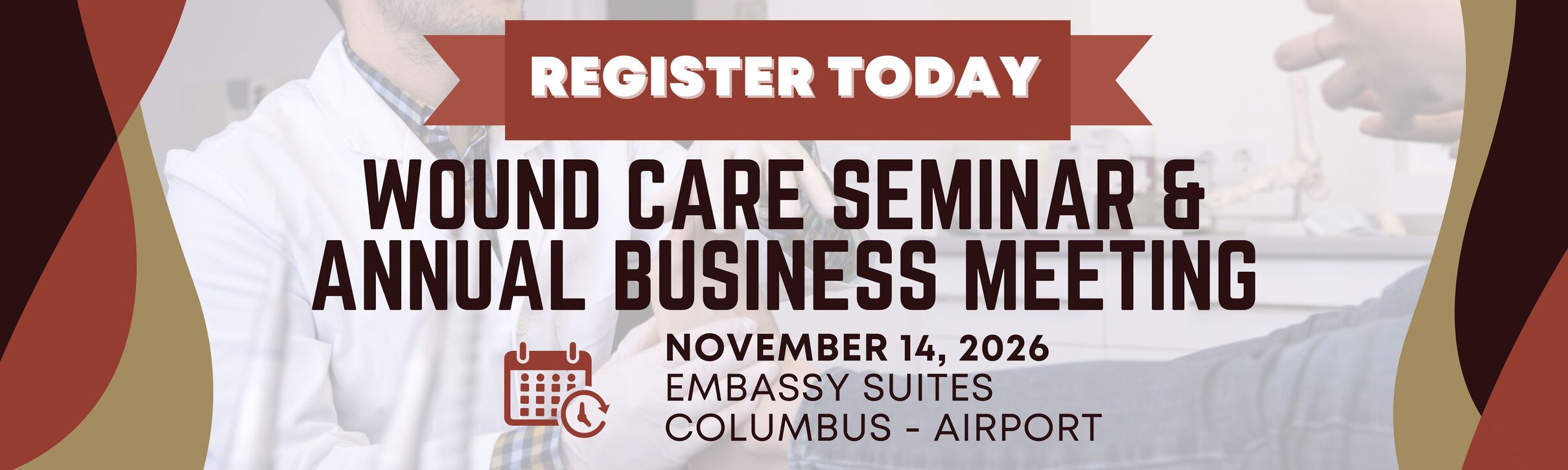 2026 Wound Care Seminar Banner 2026 Wound Care Seminar Banner