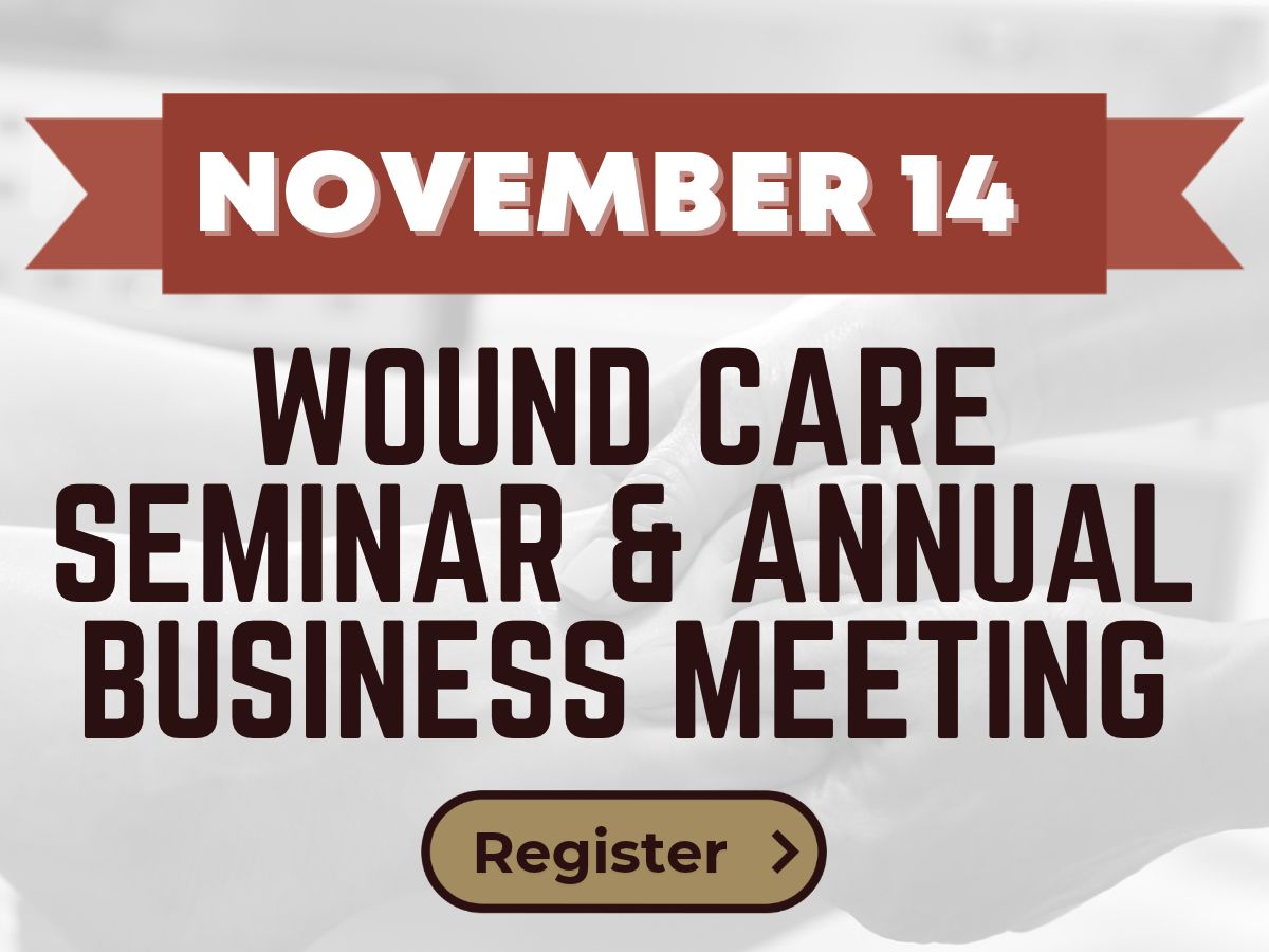 Save Your Seat: 2026 Wound Care Seminar
